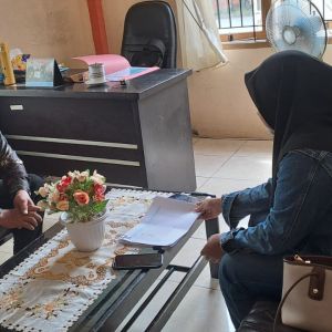 koordinasi tim verifikasi bedah rumah bersama pak lurah boting
